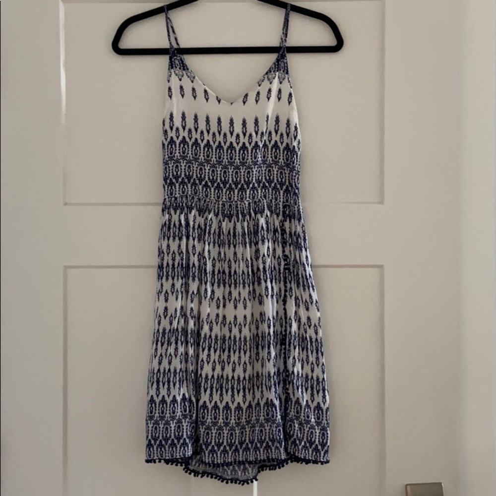 Navy and White Nordstrom Sundress